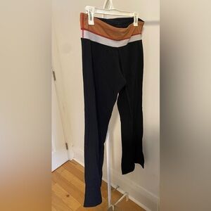 Lululemon Athletica Black Wide Leg Leggings
